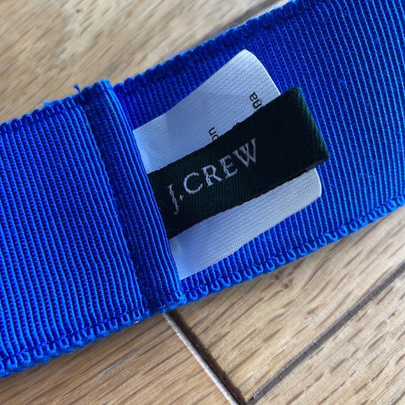 J.Crew Deep Blue Ribbon Belt - Picture 3 of 4